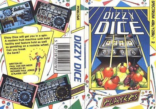 Dizzy Dice box art for ZX Spectrum